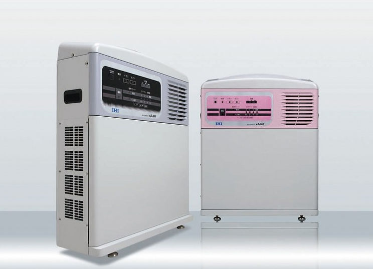 東海機器工業株式会社 オゾンエアクリアeZ-100＆陰圧テント 簡易陰圧テント